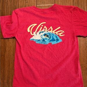 VISSLA Red Surf Graphic Tee
